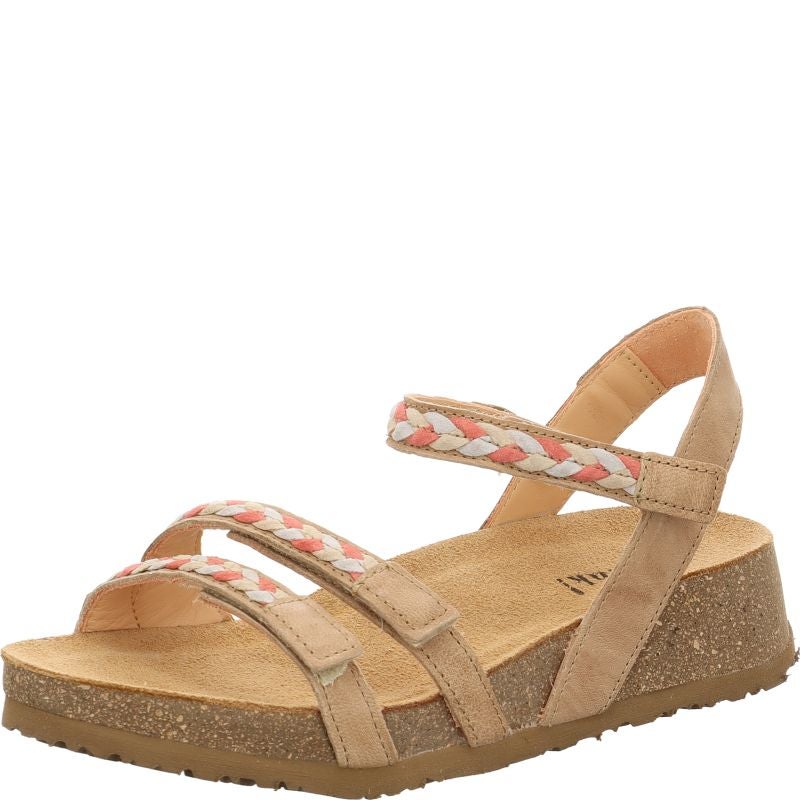 Think KOAK DAMEN  - Material: Leather in Beige