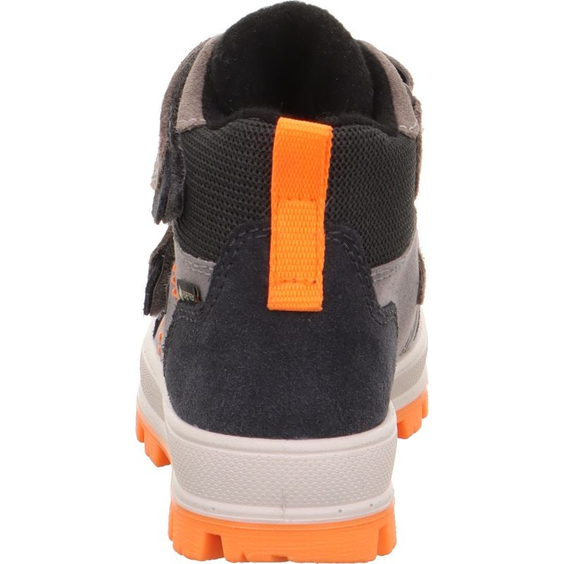 Superfit TEDD Jungen Boots - Material: Leder/Sonstiges Material/Textil in Grau