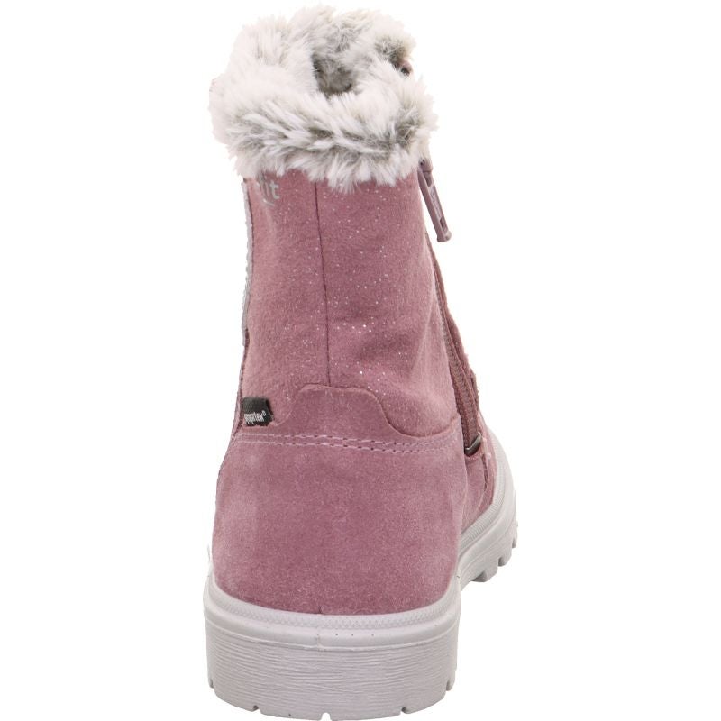 Superfit SPIRIT Girls Boot - Material: Leather/Textil in Purple