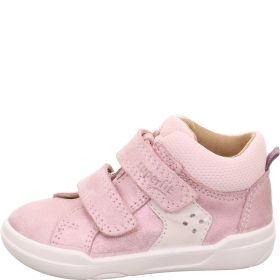Superfit SUPERFREE Sneaker high - Material: Leder/Textil in Rosa