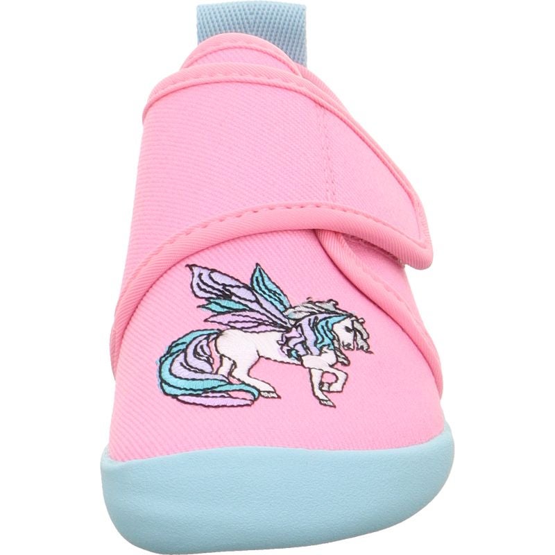 Superfit VENTI Girls Slipper - Material: Textile in Rose