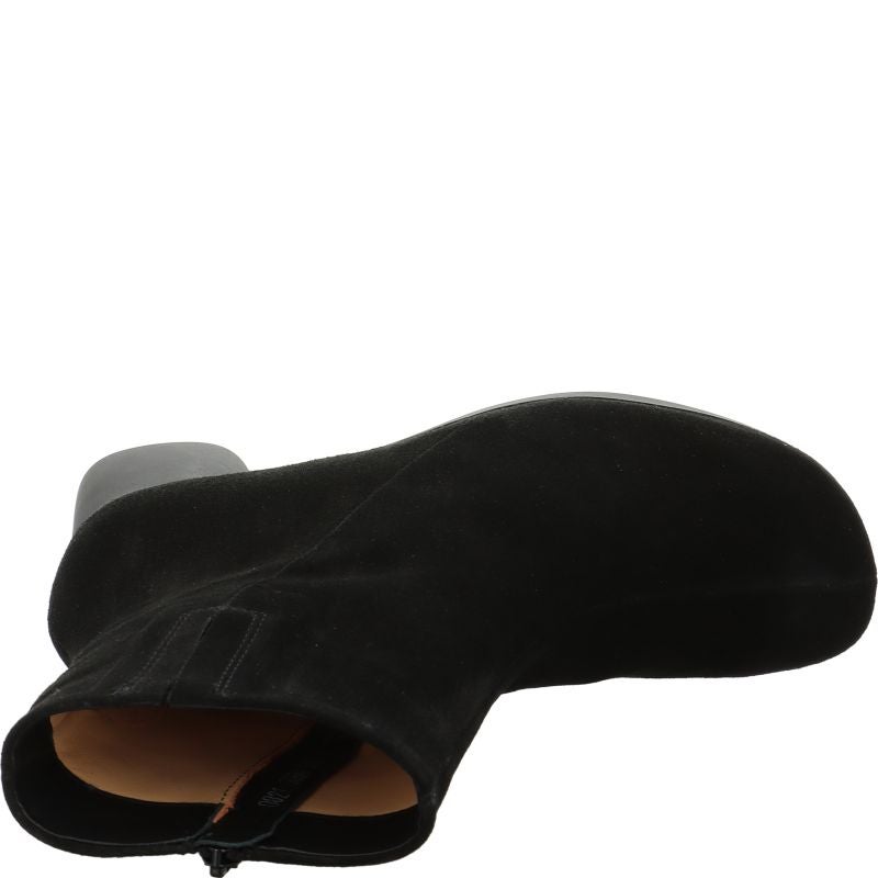 Think NANI Woman Ankle boot - Material: Leather in Black