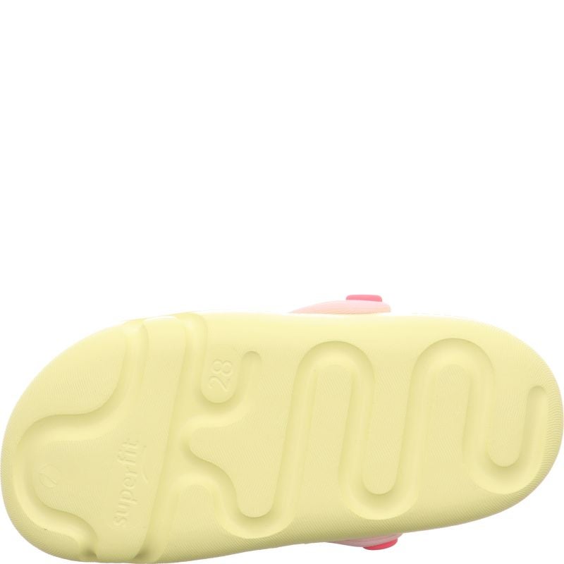 Superfit SPLASHC Clog - Material: SonstigesMaterial in Yellow
