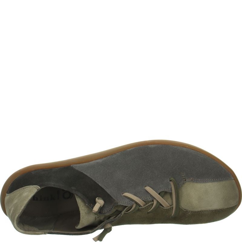 Think HAPPAT  - Material: Leather in Grey