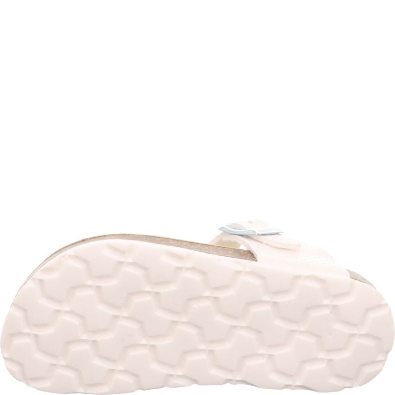 Superfit FUSSBETTPANTOFFEL Girls Slipper - Material: Sonstiges Material in White