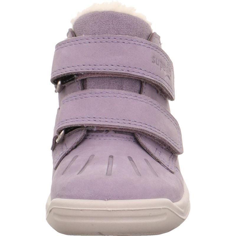 Superfit WHALEY Mädchen Sneaker high - Material: Leder/Textil in Lila