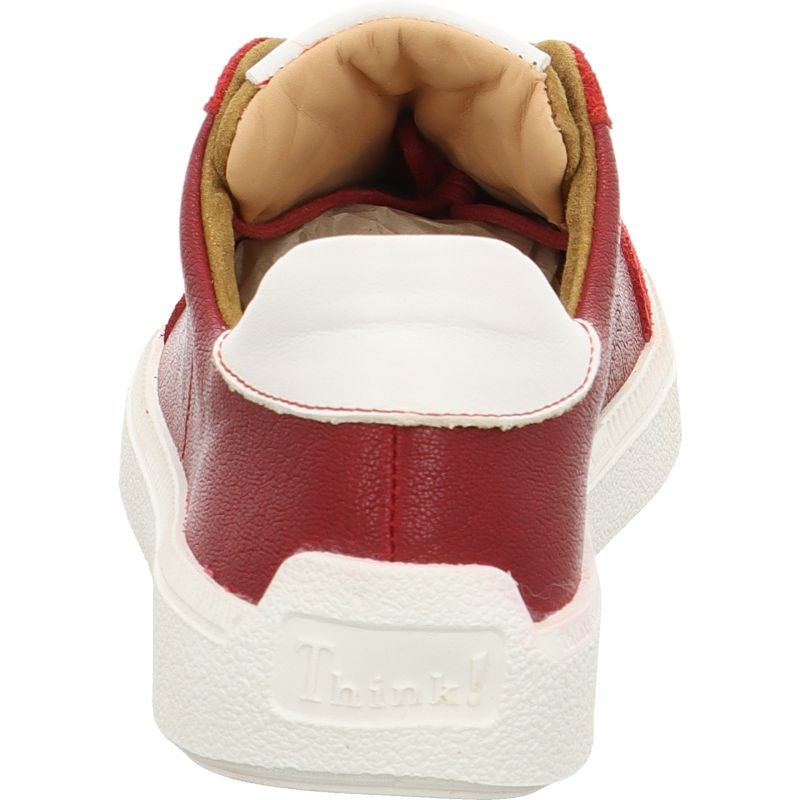 Think! TURNA DAMEN Damen Sneaker low - Material: Leder in Rot
