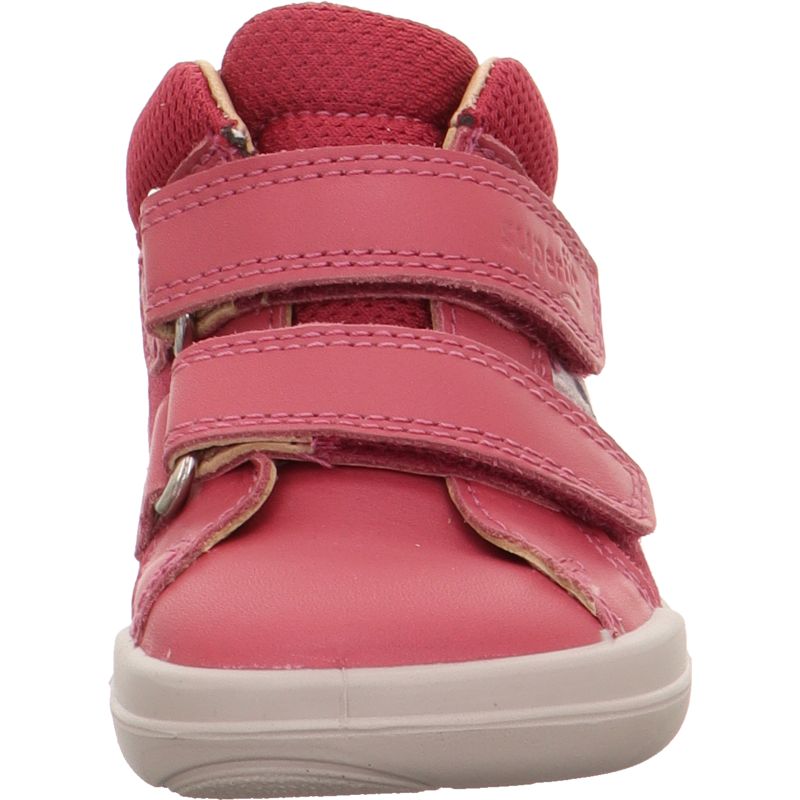 Superfit SUPERFREE Unisex | Mädchen Sneaker high - Material: Leder/Textil in Rot