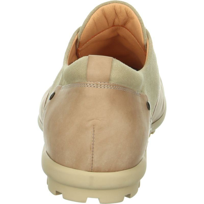 Think! KONG Herren Schnürschuh - Material: Leder in Beige
