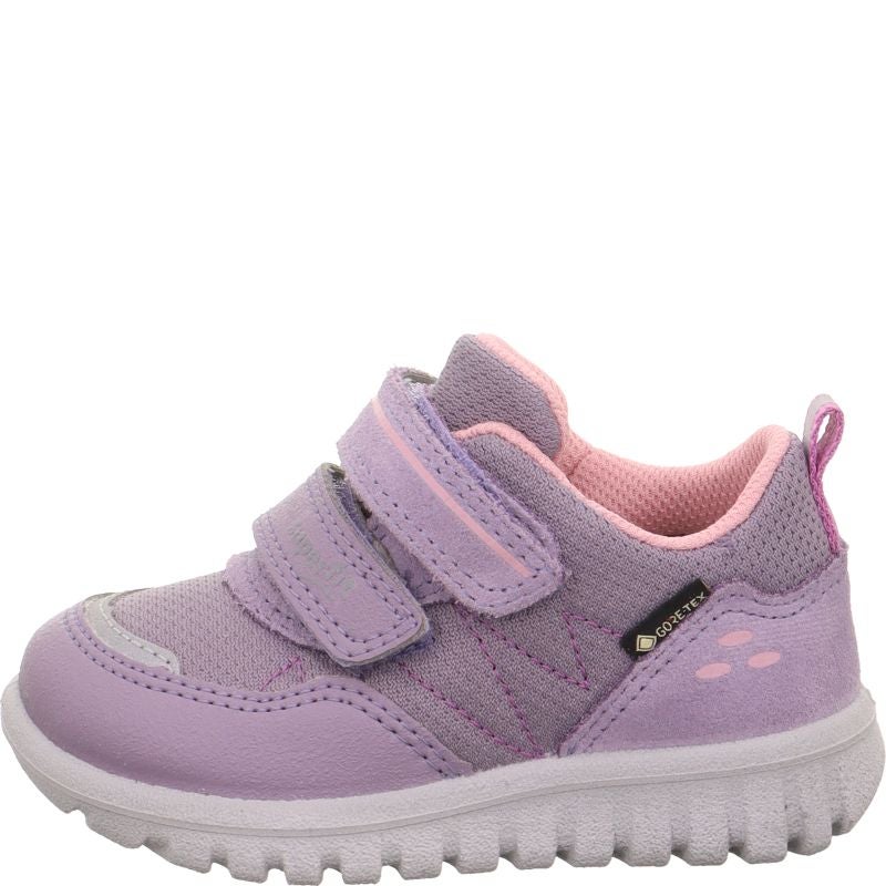 Superfit SPORT7 MINI Sneaker low - Material: Leder/Sonstiges Material/Textil in Lila
