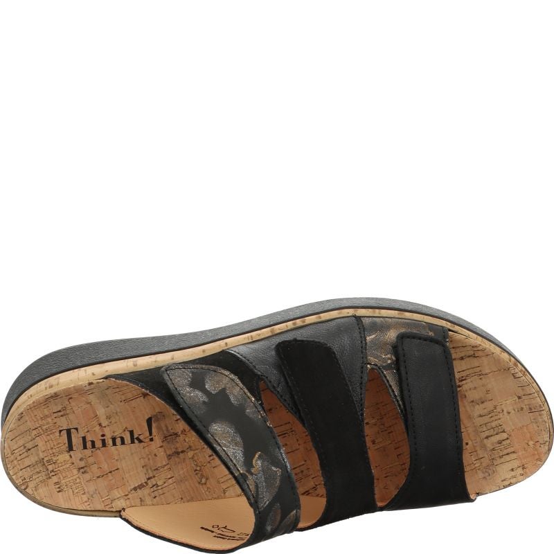 Think MEGGIE Mules - Material: Leather in Multicolored