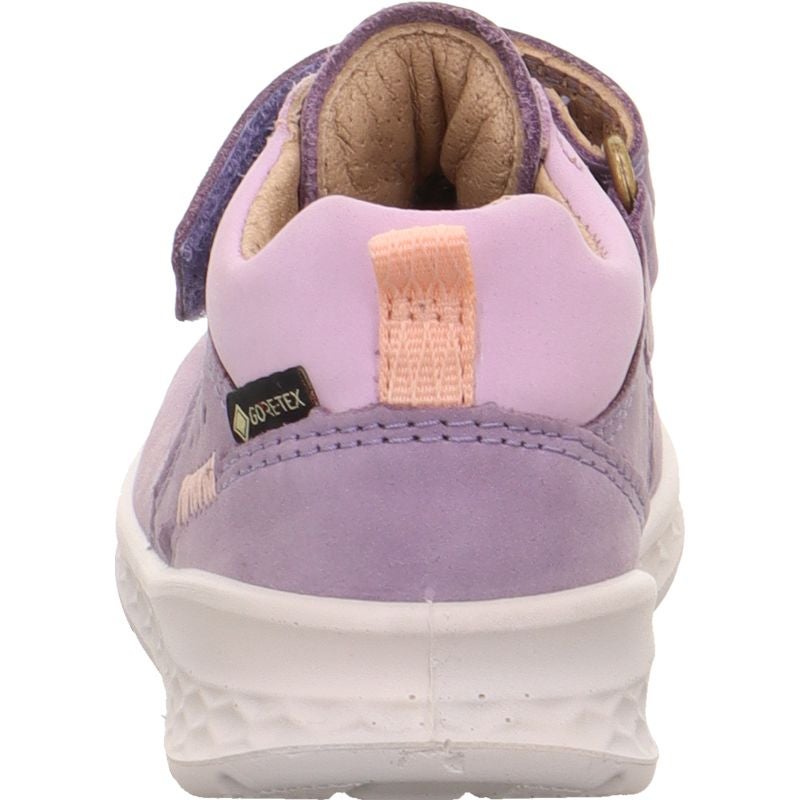 Superfit BREEZE Sneakers high - Material: Leather in Purple
