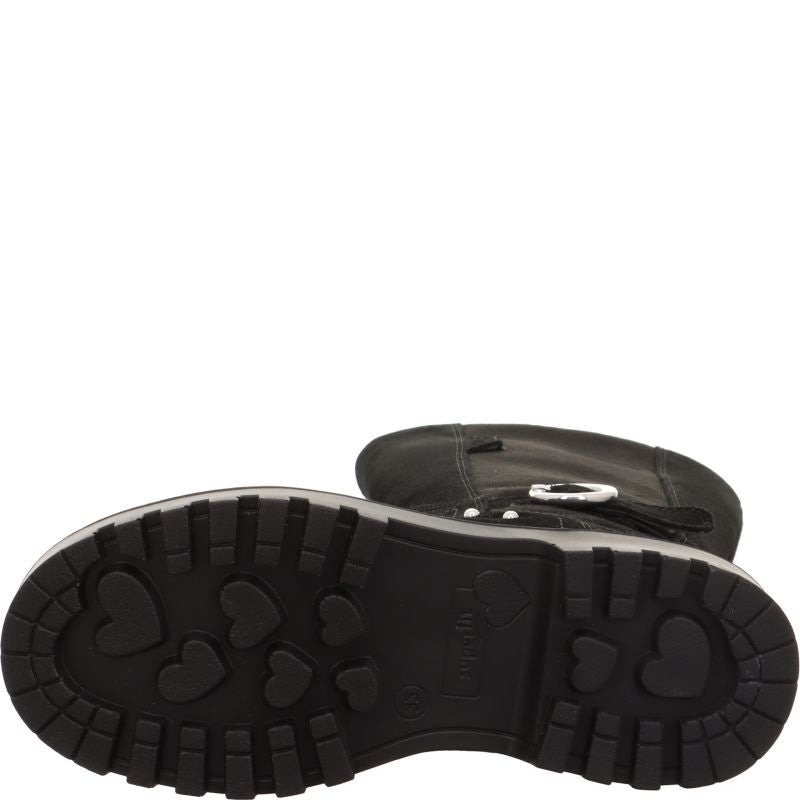 Superfit ABBY Girls Boot - Material: Leather/Textil in Black