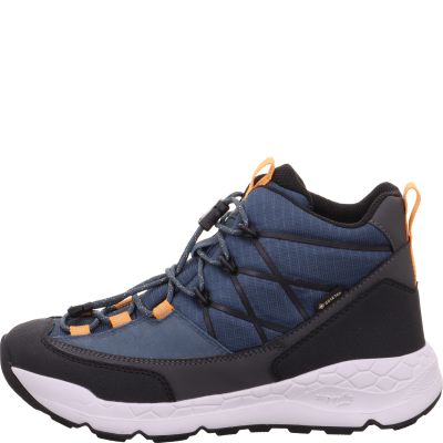 Superfit FREE RIDE Boys Sneakers high - Material: Textil/Sonstiges Material in Blue