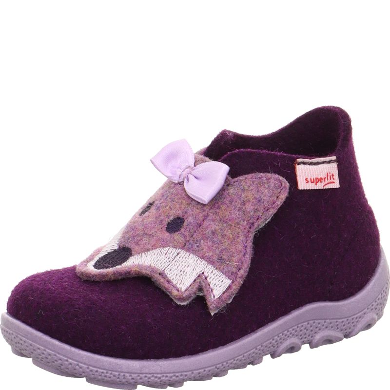 Superfit HAPPY OCTI Girls Slipper - Material: Textile in Purple