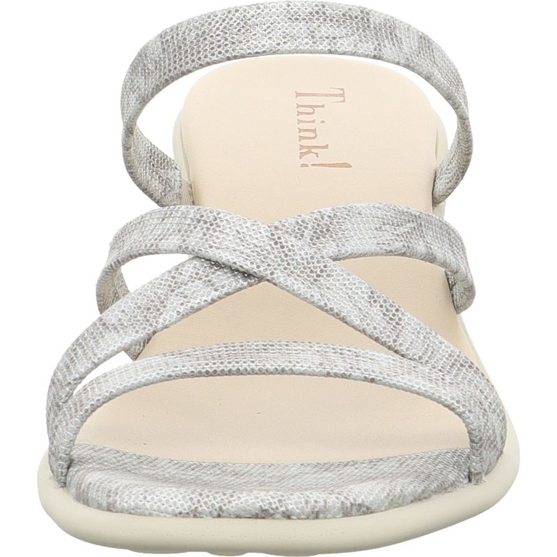 Think VIVI Mules - Material: Leather in Metallic