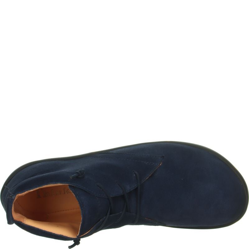 Think! BLO Damen Sneaker high - Material: Leder in Blau
