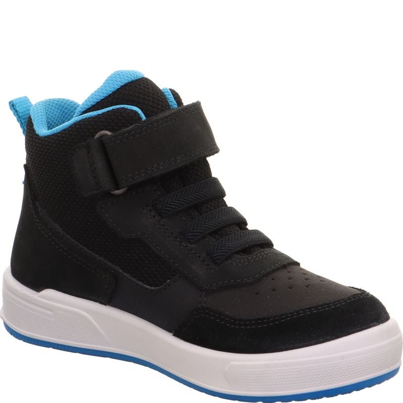 Superfit MAVERICK Sneakers high - Material: Leder/Sonstiges Material/Texti in Black