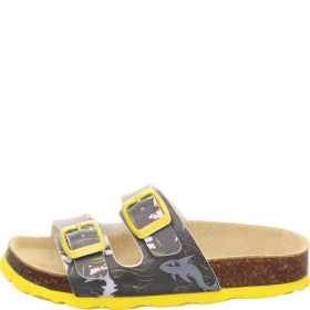 Superfit FUSSBETTPANTOFFEL Girls Slipper - Material: Sonstiges Material in Grey