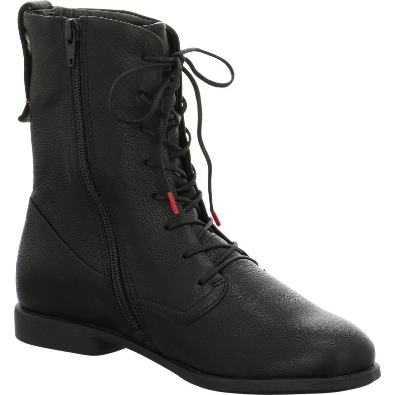 Think! AGRAT Damen Stiefelette - Material: Leder in Schwarz
