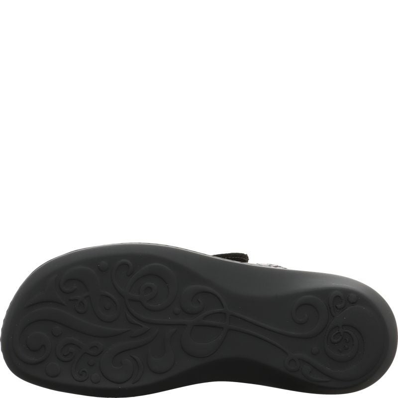 Think! CAMILLA Damen Pantolette - Material: Leder in Mehrfarbig