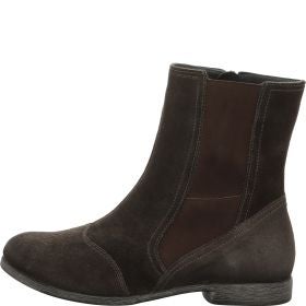 Think AGRAT Woman Ankle boot - Material: Leather in Grey