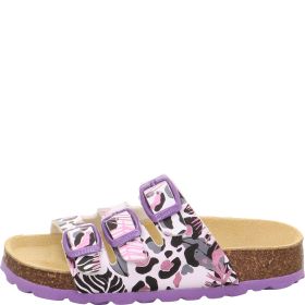 Superfit FUSSBETTPANTOFFEL Girls Slipper - Material: Sonstiges Material in White