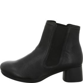 Think NANI Woman Ankle boot - Material: Leather in Black