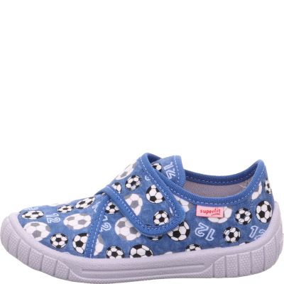 Superfit BILL Jungen Hausschuh - Material: Textil in Blau