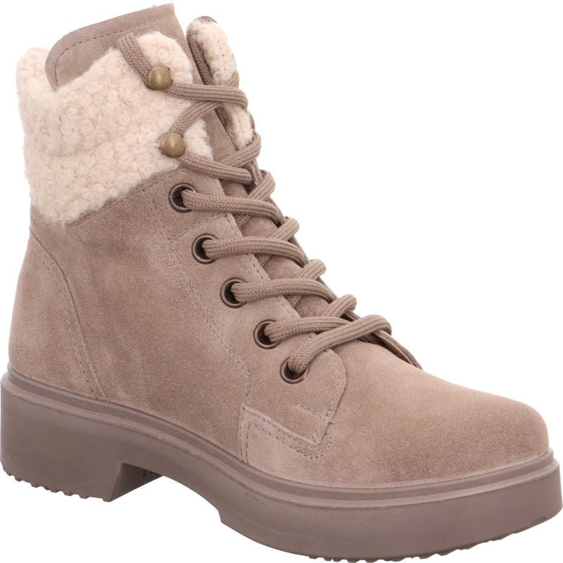 Legero ANGEL Damen Schnürboots - Material: Leder in Beige