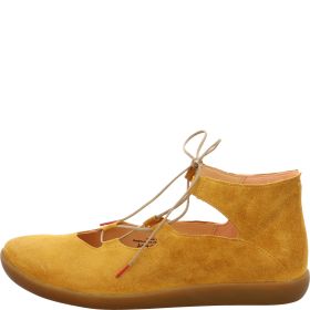 Think NATURE Woman Ballerina - Material: Leather in Brown