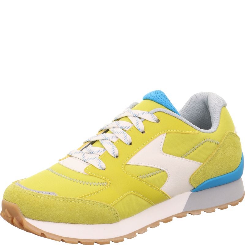 Superfit DASH Sneakers low - Material: LederSonstigesMaterialTexti in Yellow