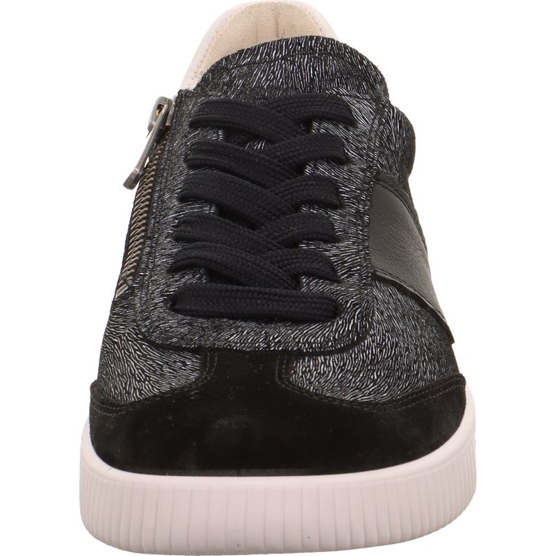 legero SILENCE Damen Sneaker low - Material: Leder in Schwarz