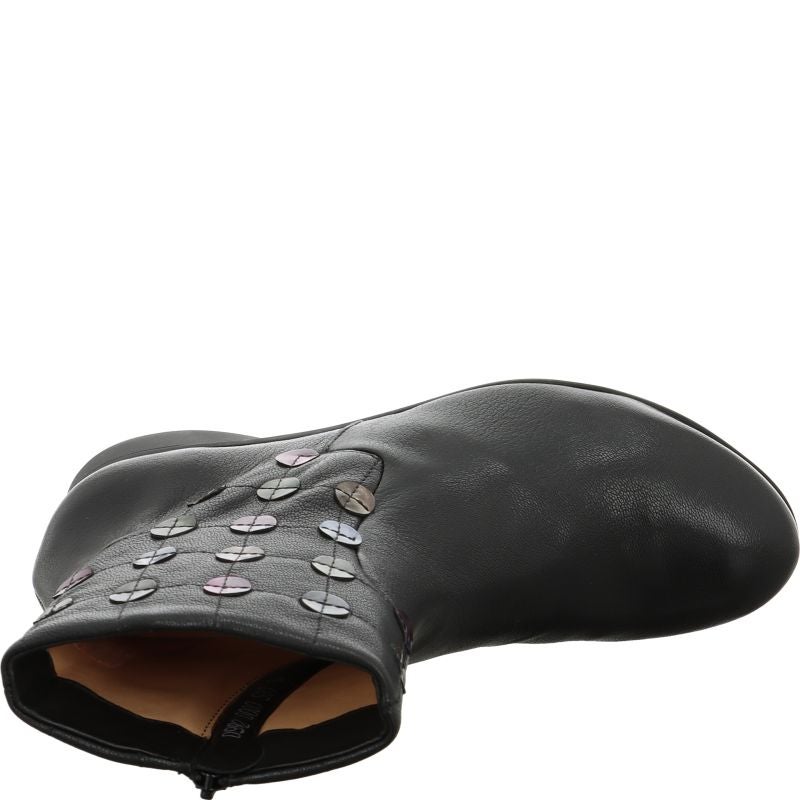 Think GUAD2 Woman Ankle boot - Material: Leather in Black