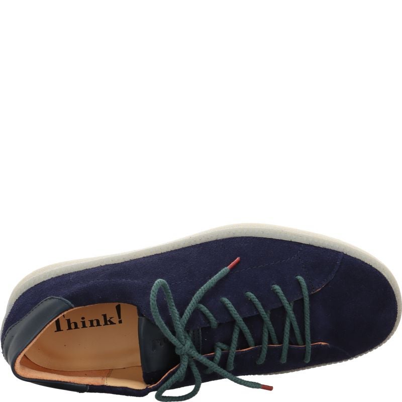 Think TURNA MEN Men Sneakers low - Material: Leather in Blue