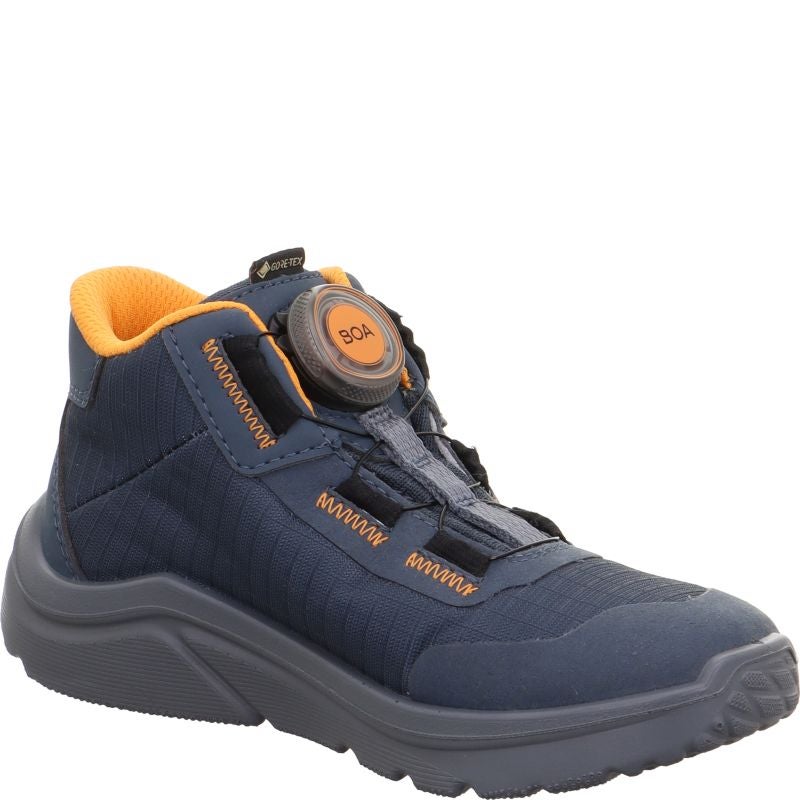 Superfit KICKS Unisex | Jungen Sneaker high - Material: Textil/Sonstiges Material in Blau