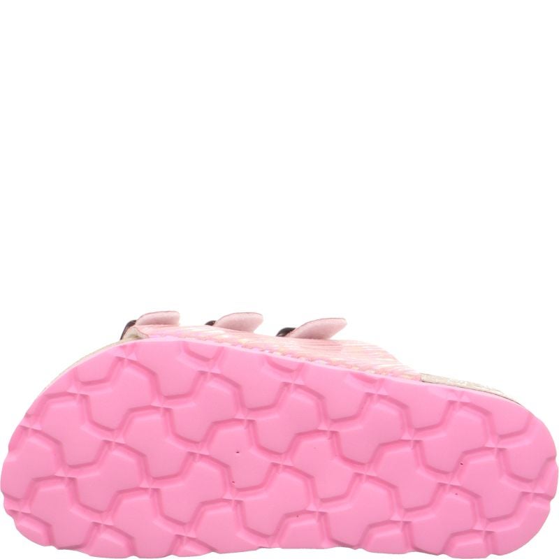 Superfit FUSSBETTPANTOFFEL Slipper - Material: Textile in Rose