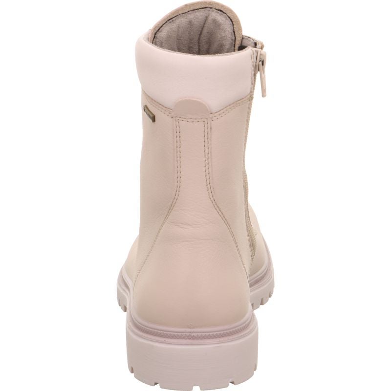 legero MONTA Damen Schnürboots - Material: Leder in Beige