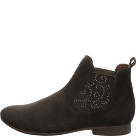 Think! GUAD2 Damen Chelsea Boots - Material: Leder in Braun