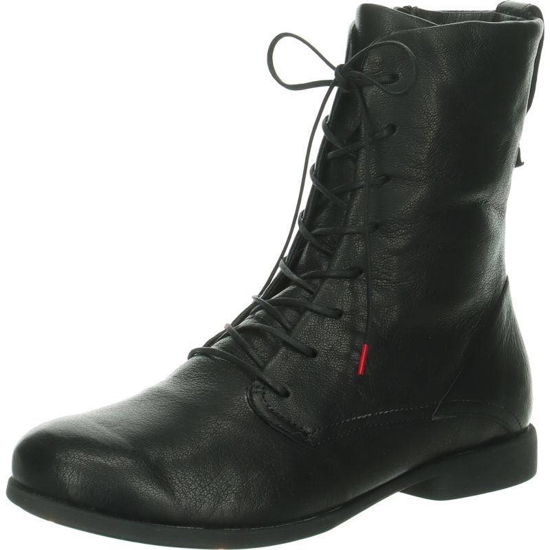 Think! AGRAT Damen Stiefelette - Material: Leder in Schwarz