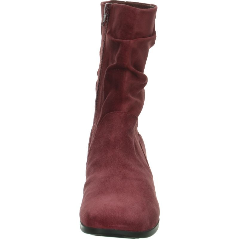 Think NANI Woman Ankle boot - Material: Leather in Red