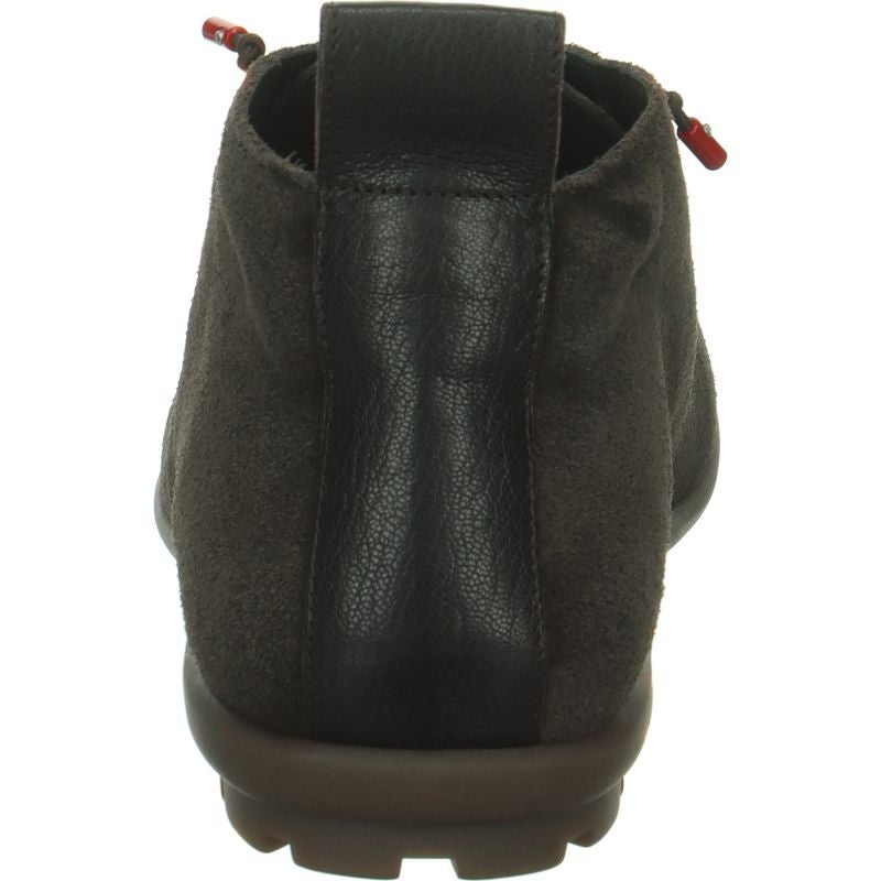 Think KONG HERREN Ankle boot - Material: Leather in Brown