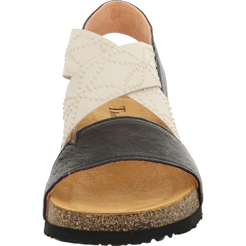 Think KOAK DAMEN Woman  - Material: Leather in Black
