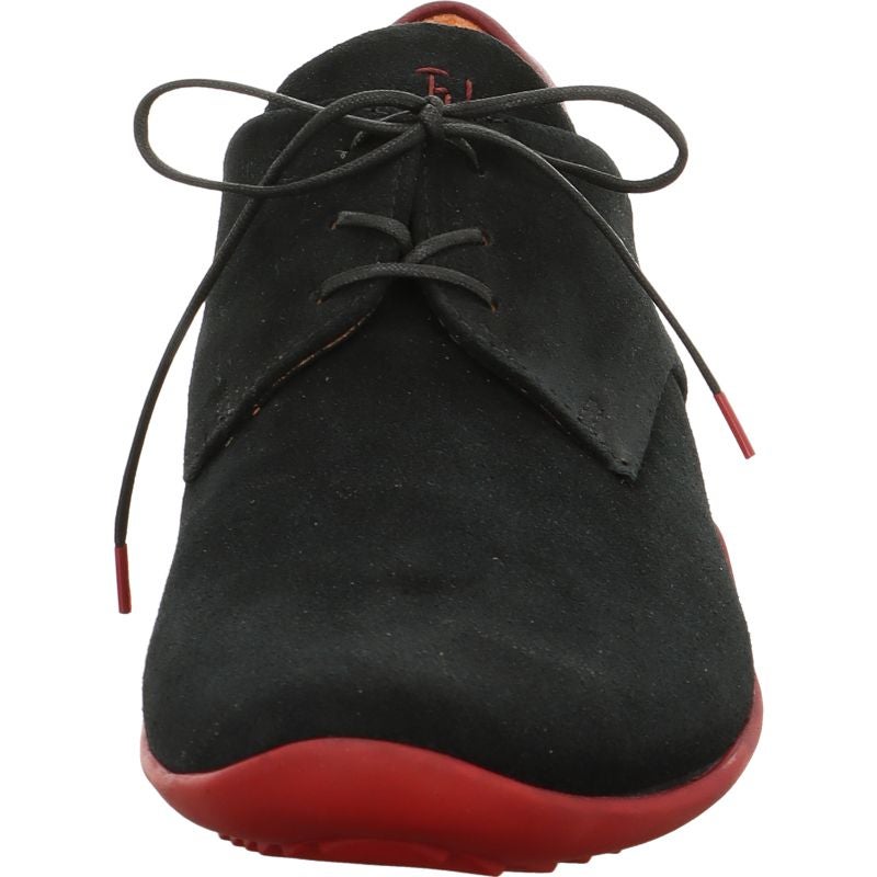 Think STONE HERREN Men Lace up shoe - Material: Leather in Black