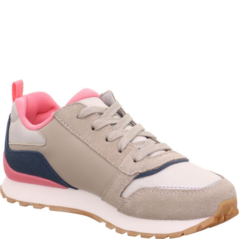 Superfit DASH Sneaker low - Material: Leder/Sonstiges Material/Textil in Beige