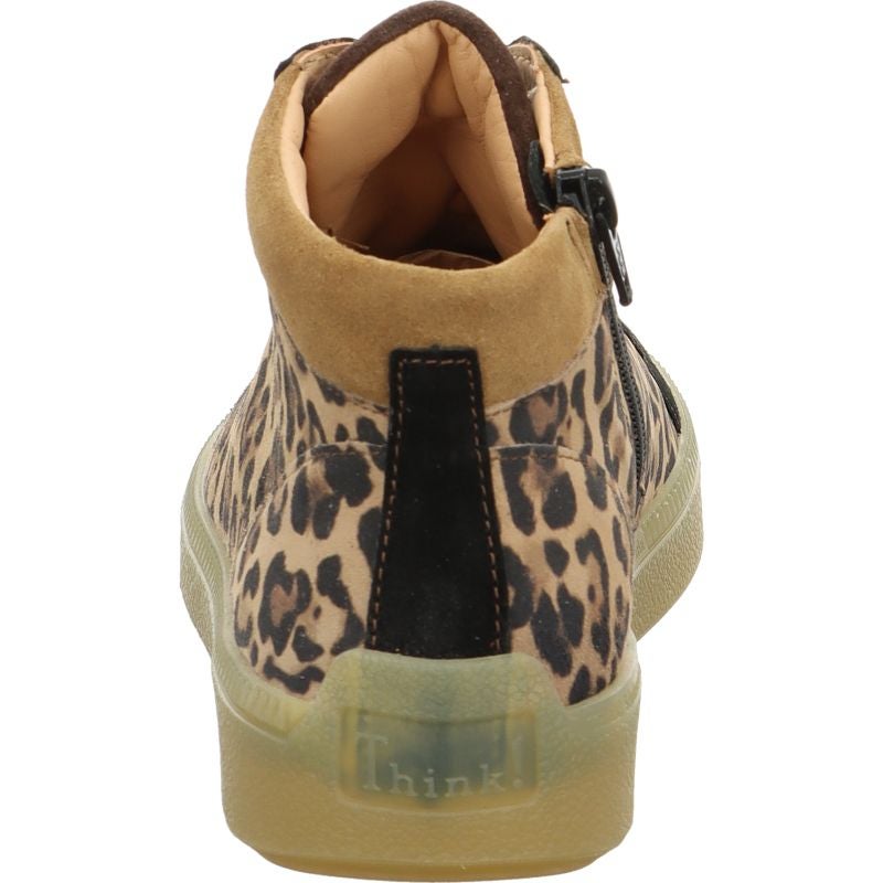 Think! TURNA DAMEN Damen Sneaker high - Material: Leder in Mehrfarbig