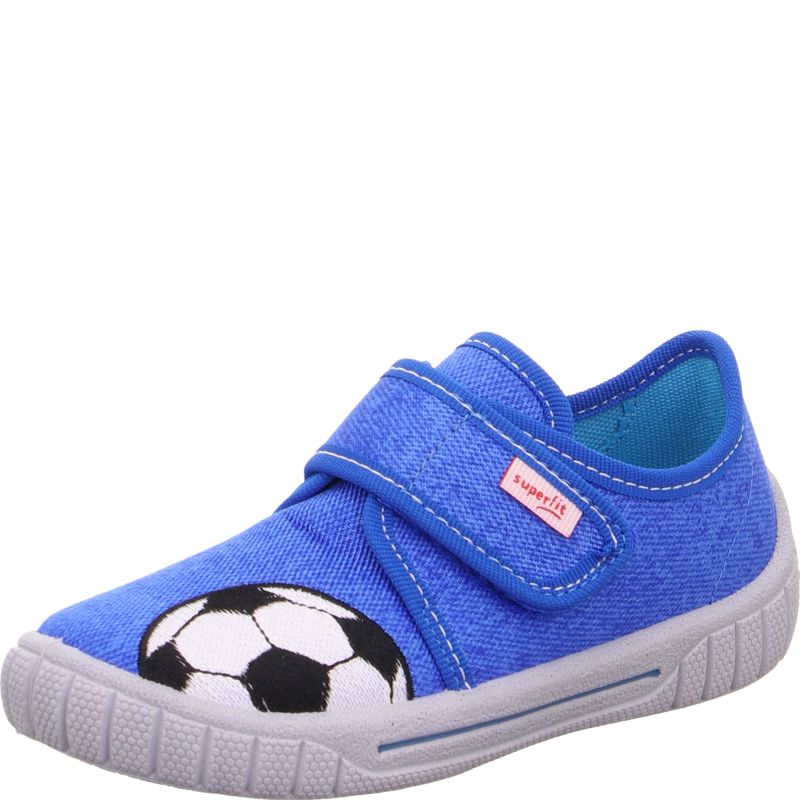 Superfit BILL Jungen Hausschuh - Material: Textil in Blau