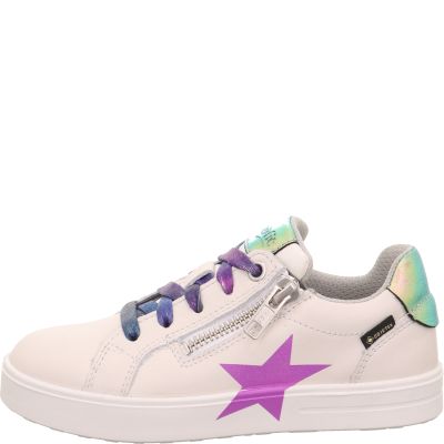 Superfit STELLA Girls Sneakers low - Material: Leder/Sonstiges Material/Texti in White