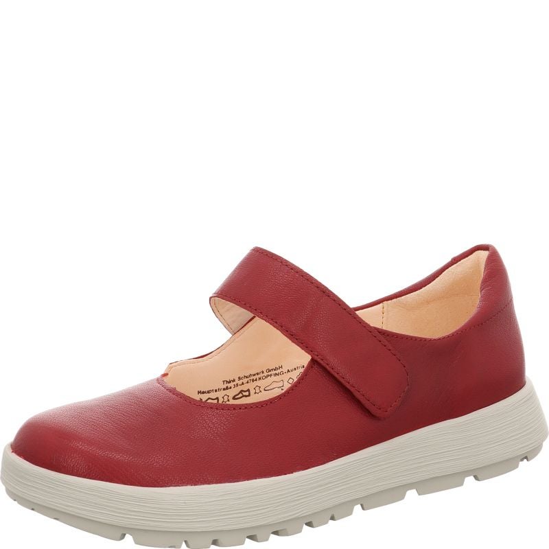 Think COMODA  - Material: Leather in Red