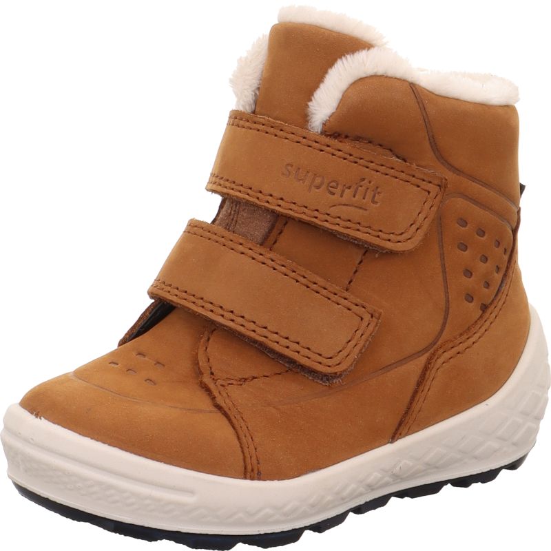 Superfit GROOVY 2.0 Boys Boot - Material: Leather/Textil in Brown